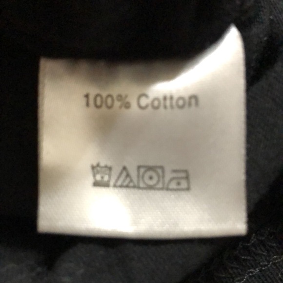 Shein Hippie Boho Whisper Words Of Wisdom Oversized Black Tee - Picture 9 of 9